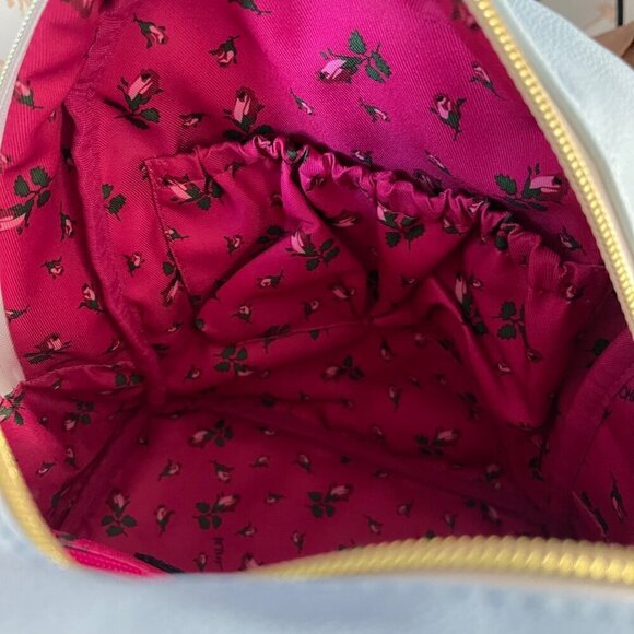 Betsey Johnson Floral Appliqué Mini Backpack Pastel Colorful Kawaii Whimsical - Picture 12 of 14
